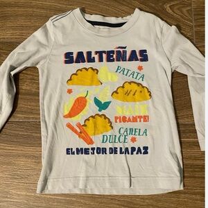 🇧🇴 ISO 🇧🇴 Tea collection Salteña La Paz Screen Print Long Sleeve Shirt